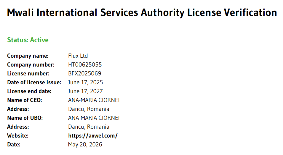 MISA license